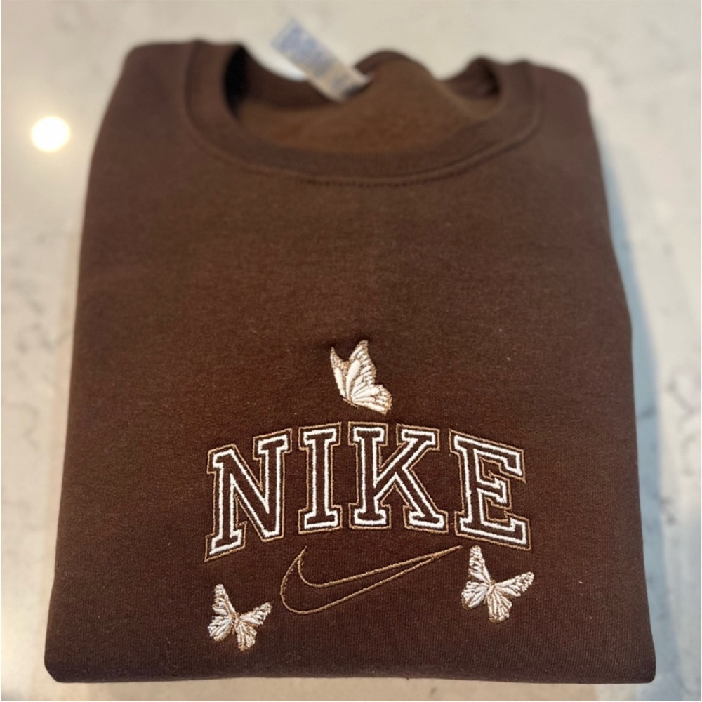 Nike Butterfly Brown Sweatshirt